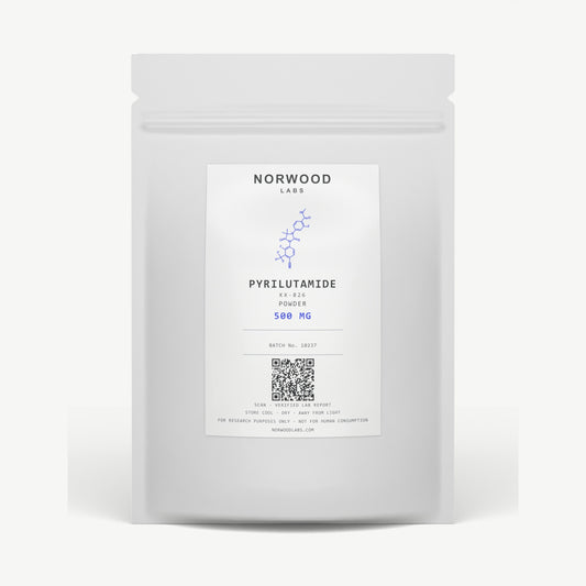 Pyrilutamide KX-826 powder 0.5 g resealable pouch, Norwood Labs