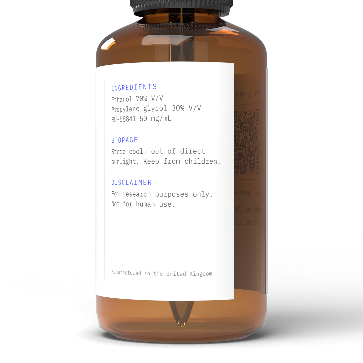 RU-58841 5% Solution - Details